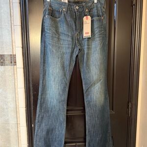 Levi's 527 Slim Bootcut Jeans in Classic Blue